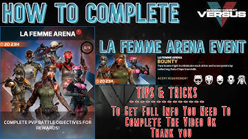 Modern Combat Versus How To Complete LA FEMME ARENA EVENT Include 1 Gameplay TIPS & TRICKS MCVS 2021