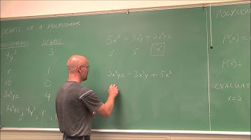 MATH095 Section 7.2 and 7.3 Polynomials with Adding and Subtracting