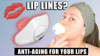 LED LIGHT THERAPY FOR YOUR LIPS | CurrentBody Skin LED Lip Perfector W BEFORE & AFTERS Wealth