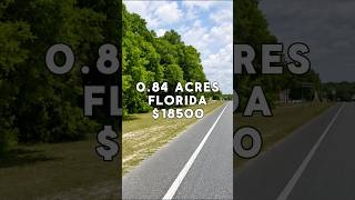 0.84 Acres with paved road access for Sale in Citra Florida for $18,500 #land #property #investing