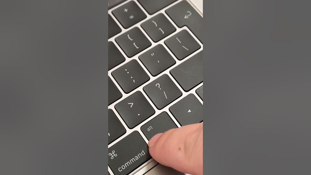 Annoying Keyboard Noise on MacBook Pro 2016 YouTube