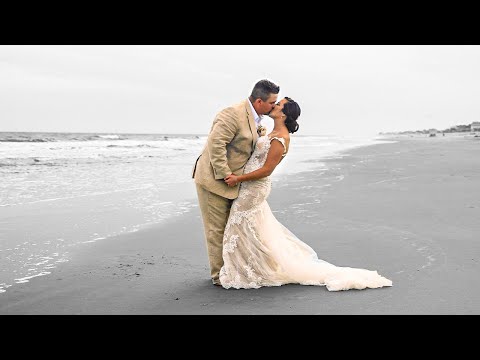 The Mooney's Dreamy Beach Wedding | Oak Island, North Carolina