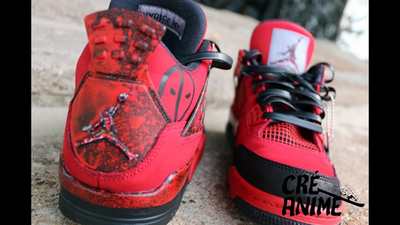 AIR JORDAN 4 TORO BRAVO X DEADPOOL 