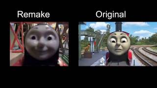 James the super engine remake comparison