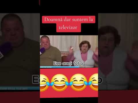 Doamna suntem la TV #glume #glumebune #humor #comedy #pamflet #funny #glume