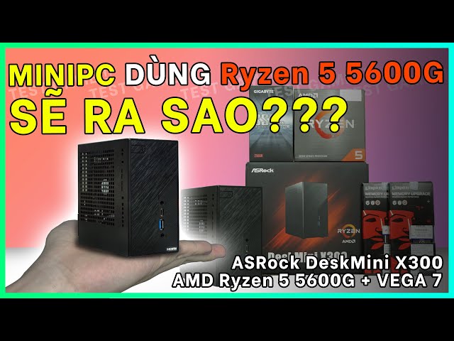 自作PC 動作品 Ryzen 5 5600G X300TM-ITX