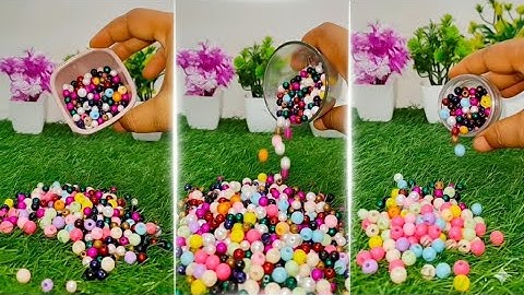 Satisfying Reverse Breads ASMR || Colouring Balls Reverse Video @isabadboy3348 