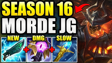 SEASON 16 MORDEKAISER JUNGLE IS BROKEN WITH THIS NEW ITEM!
