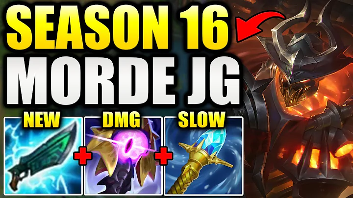 SEASON 16 MORDEKAISER JUNGLE IS BROKEN WITH THIS NEW ITEM!