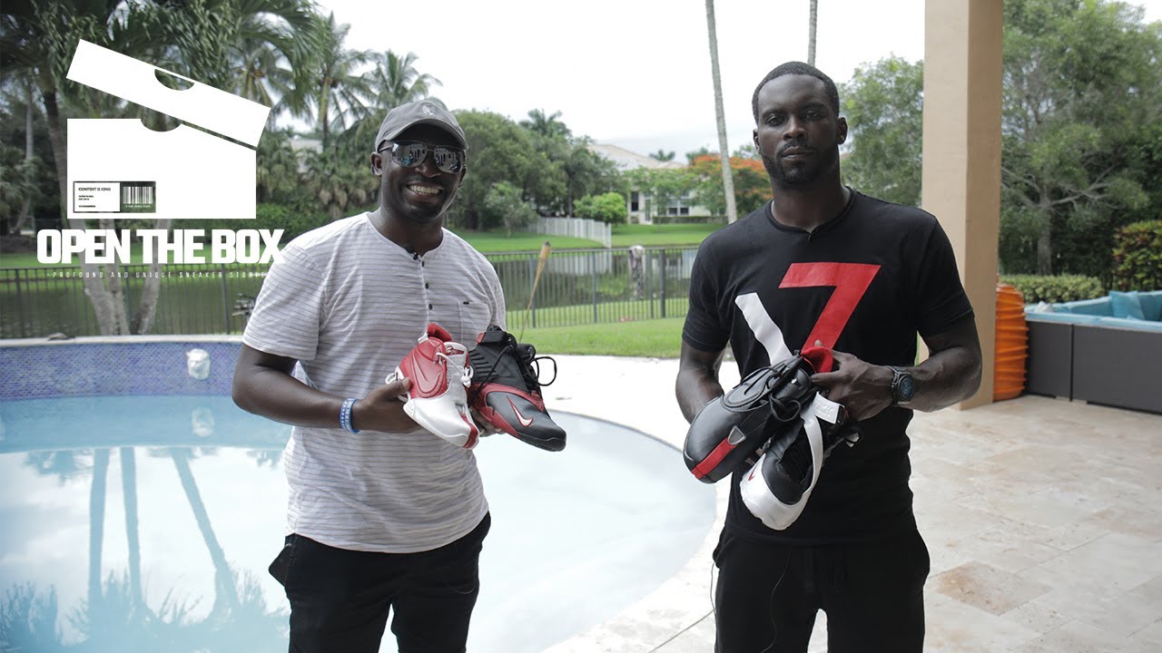 Mike Vick Invites Us Over to Talk History of His Nike Signature Shoe Line |  Open the Box - YouTube