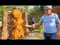 BUILD SPECIAL OVEN TO COOK DELICIOUS CHICKEN DONER IN NATURE! AN INCREDIBLE TASTE