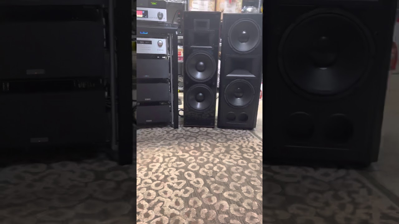 KLIPSCH KLF 30 BASS RESPONSE WITH EPIC CF4 DRIVERS