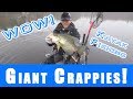 Kayak Fishing for Giant Crappies. Best Day Ever!