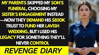 My Parents Skipped My Son’s Funeral—Then Demanded His $850K Trust for My Sister’s Wedding