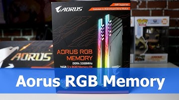 Aorus RGB Memory DDR4 3200mhz - Unboxing & Overview