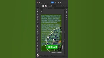 How to use text wrap in Adobe Illustrator? #reels #adobe #illustrator #lifehacks