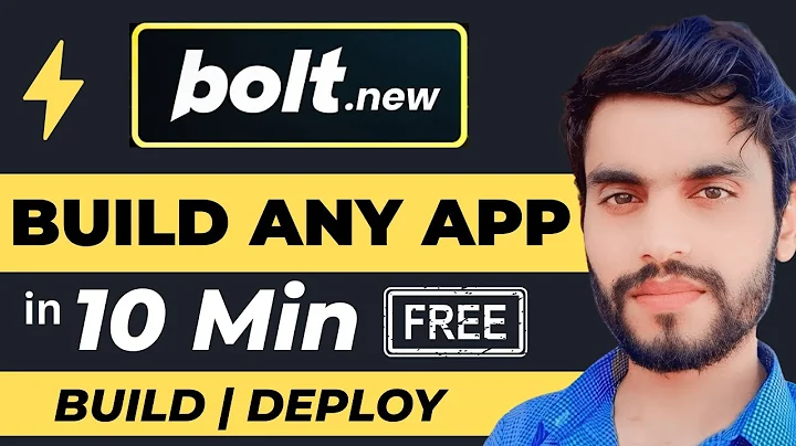 Bolt.new Full Course: Build Websites, Web Apps & Mobile Apps (Free Deploy Hostinger, cPanel)