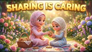 Sharing is Caring:Islamic Kids Song for Kindness & Friendship|Islamic Kids Song|Little Muslim Stars
