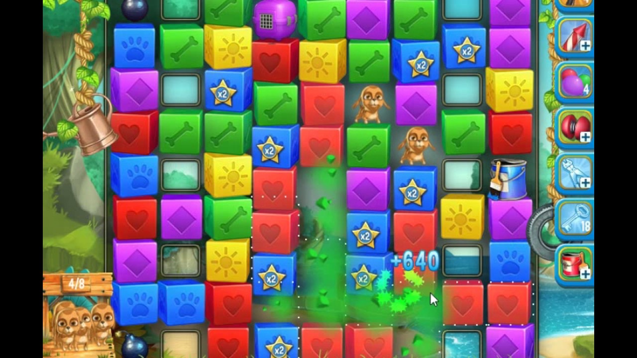 Pet Rescue Saga, Pet Island, 5th April 2017, level 9 😈 ►TOBIAS DEAMON◄