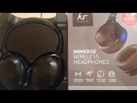 Kitsound Immerse wireless headphones REVIEW#006