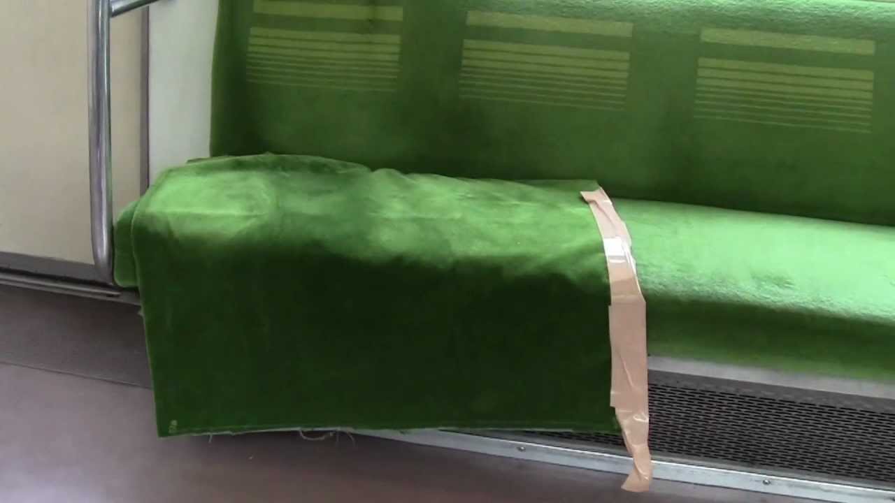 東武野田線8000系クハ8667の座席モケットが代用品設置でおかしかった件