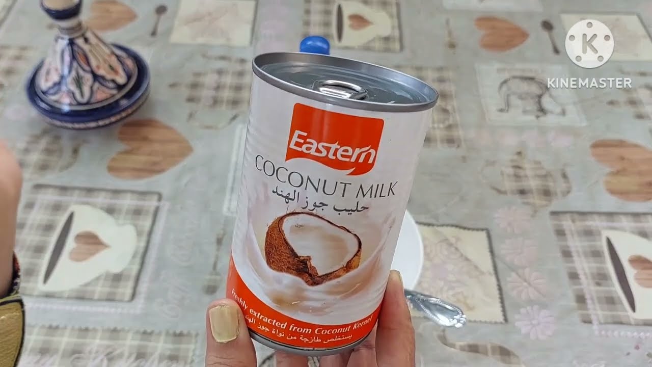 ماسك حليب جوز الهند للشعر