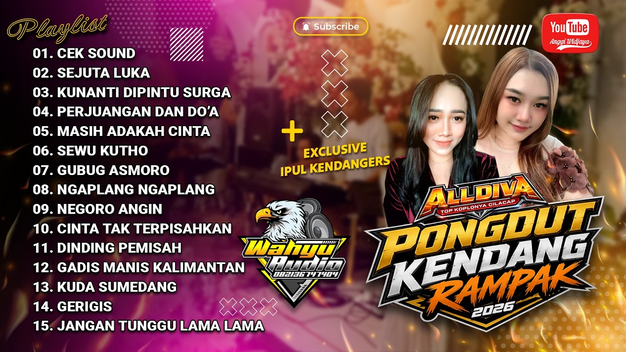 MP3 COLLECTION 117 - FULL ALBUM PONGDUT KENDANG RAMPAK NEWEST ALLDIVA TOP KOPLONYA CILACAP 2026