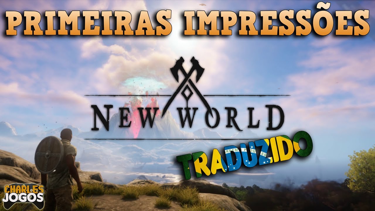 NEW WORLD - PRIMEIRAS IMPRESSÕES | INÍCIO DE GAMEPLAY | MMORPG da AMAZON GAMES em 2020!