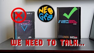 Terraonion -- PLEASE FIX THIS! | 1st Revision AES Consoles Are OUT OF LUCK! Neo Sd Pro Not Compatible With Some 5v Consoles