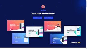 Bufet - Multi Concept Software amp App Landing WordPress Theme RTL  G