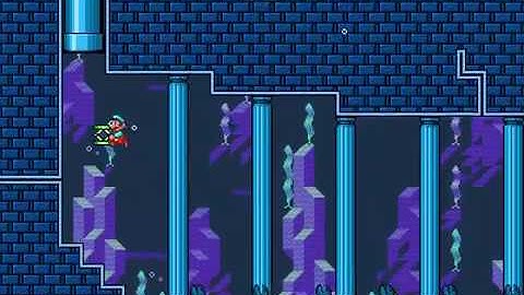 SMBX Custom Level - Ocean Temple by amine_retro