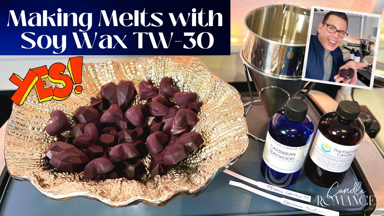 Uncover the Secrets to Crafting Perfect Wax Melts with Soy Wax TW-30!