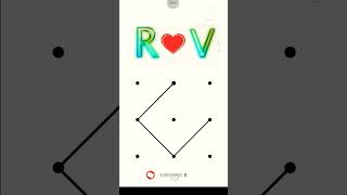 R❤️V Name Lover's ll New Stylish Name Pattern Locks! #shorts #virashorts #pattern #youtubeshorts