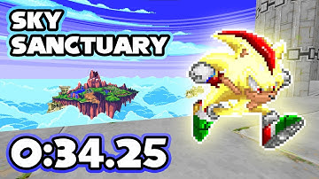 [TAS] SRB2 OLDC 2023 Round 1 - Sky Sanctuary w/ SMS - 0:34.25