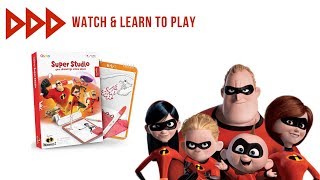 Incredibles 2 Drawings Come to Life! Osmo Super Studio Sample Gameplay screenshot 1