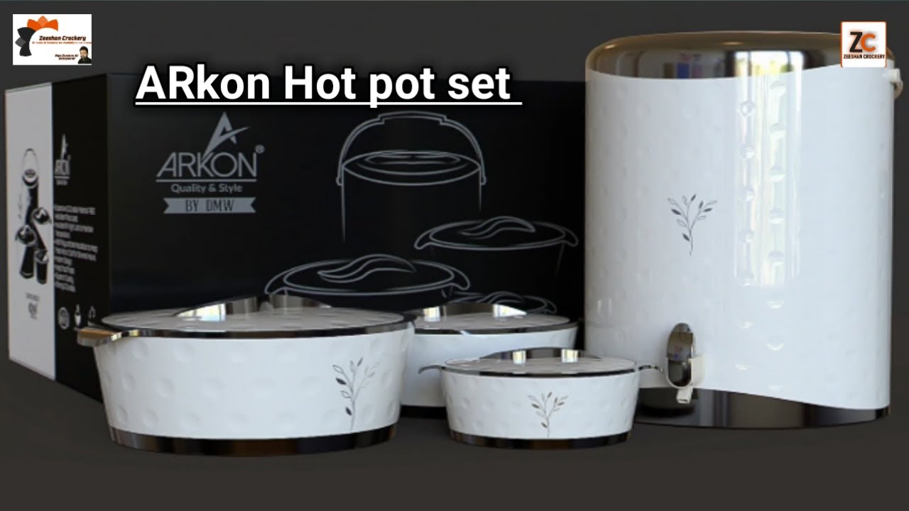 Arkon Hot pot set unboxing