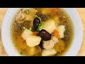 FRESH HUAI SHAN (淮山) or SHAN YAO (山药) SOUP | CHINESE YAM | 淮山排骨汤 | CANTONESE WHYE SAN SOUP | YAMAIMO