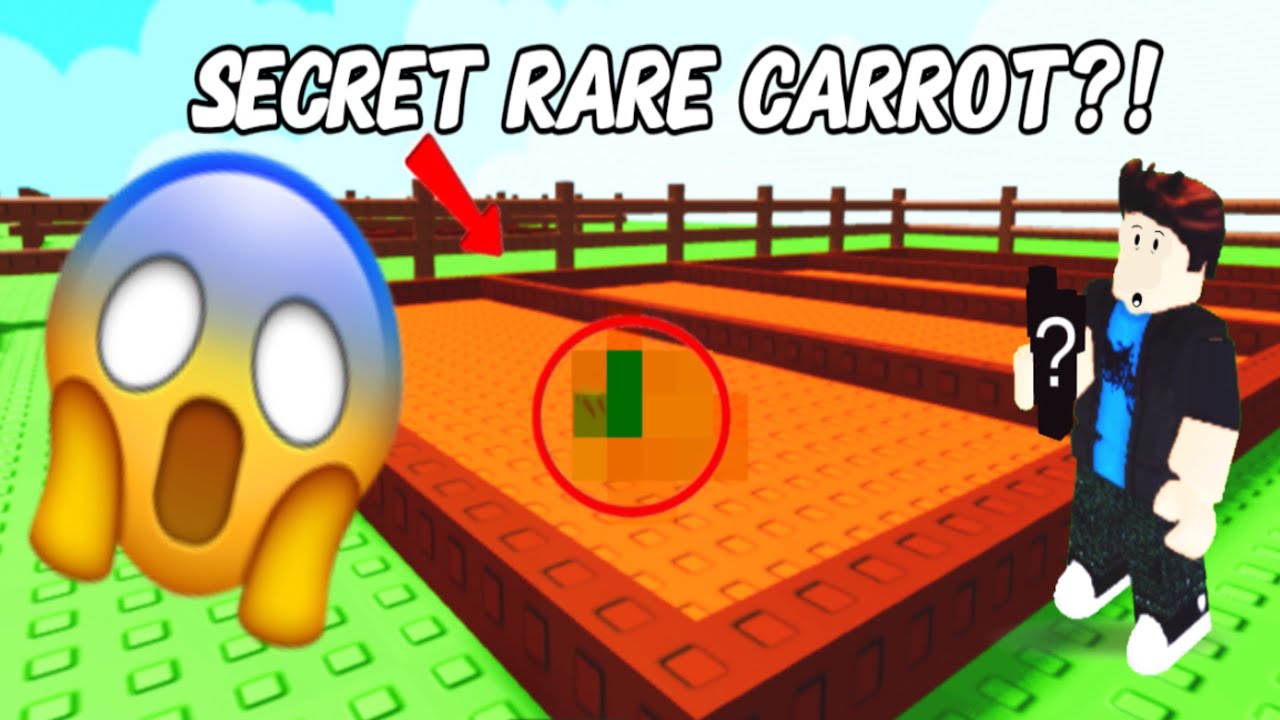 SECRET RARE CARROT IN GROW A GARDEN?! | Roblox Grow A Garden