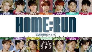 SEVENTEEN (세븐틴) - 'HOME;RUN' Lyrics [Color Coded_Han_Rom_Eng]