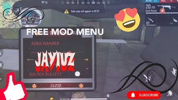 ❤FREE FIRE ||MOD MENU|| BETA MOD MENU BY JAYIUZ ❤