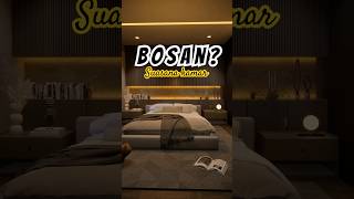 Bisa Menambah Romantis lohh !!! Desain interior Kamar Pasangan Muda ini - Animasi Desain Interior