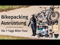 Bikepacking Equipment: Liste für 7 Tage Deutschland-Cross mit Gravel-Bike