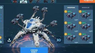 Full Morana Dagon | Is overpowered weapons | War Robots Gameplay