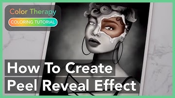 Coloring Tutorial: How to Create Peel and Reveal with Color Therapy App