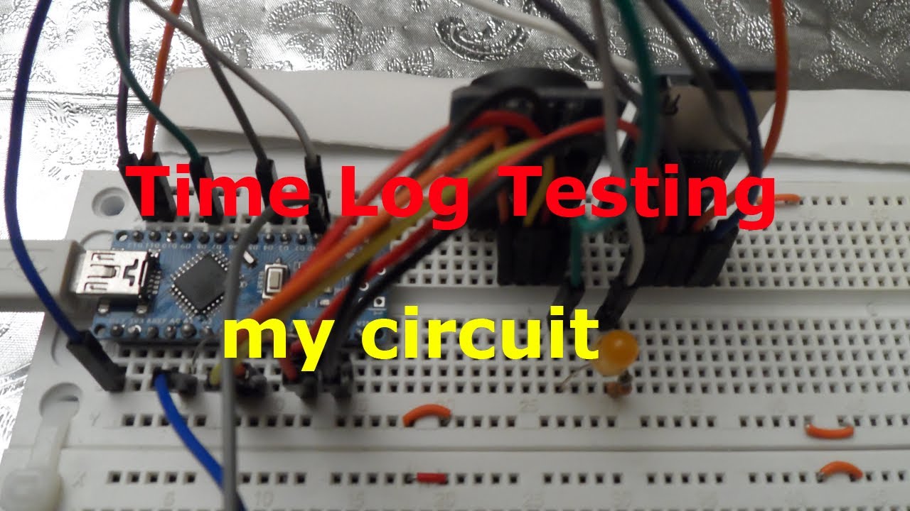 Time log testing my Dusk (re)started delayed power-off circuit