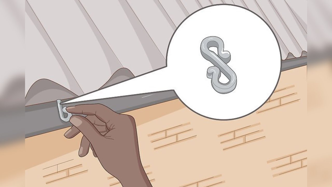 COMO PENDURAR LUZES DE NATAL SEM PREGOS