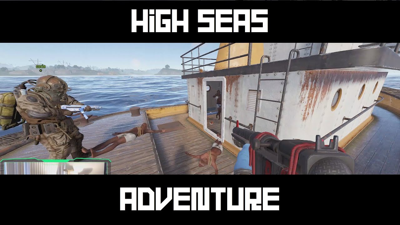 I Used a Tugboat to become a Pirate in Rust - YouTube