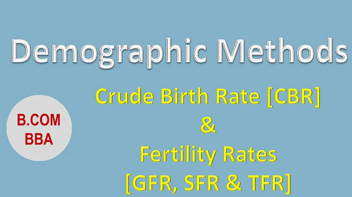 Crude Birth Rate | General Fertility Rate | Specific Fertility Rate | Total Fertility Rate - DayDayNews