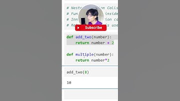 រៀនសរសេរកូដ Python | Ep 22 - Nested Functions Call