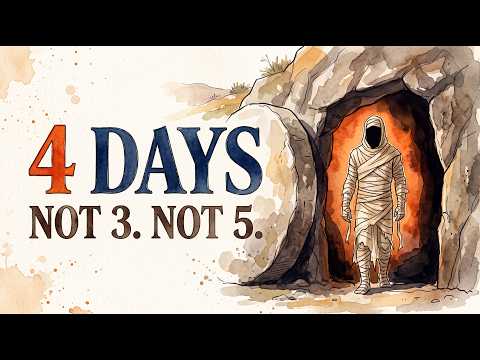 Why Jesus Waited Exactly 4 Days Before Raising Lazarus — Not 3, Not 5